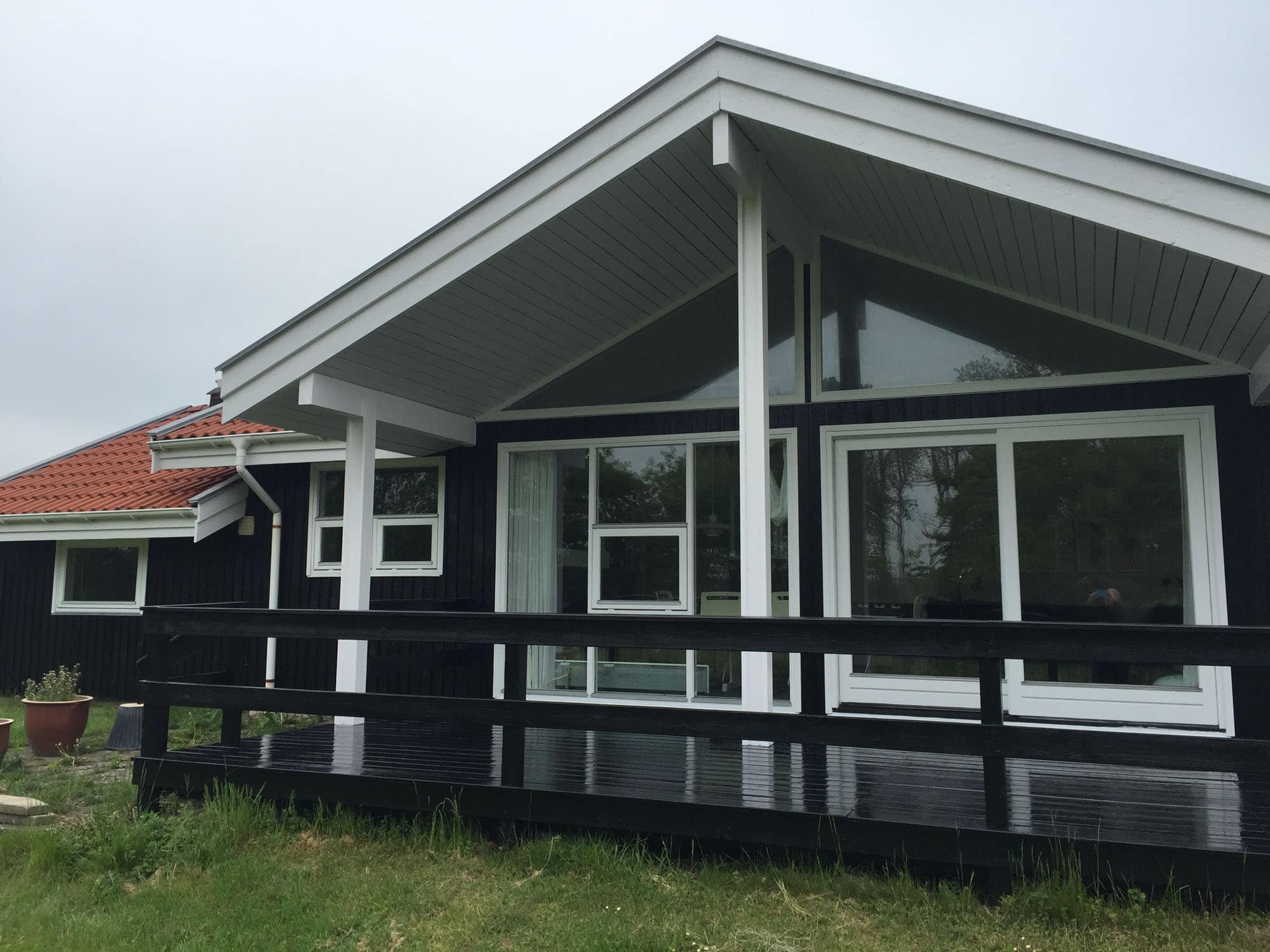 Maler i Horsens har udført arbejde udendørs på hus